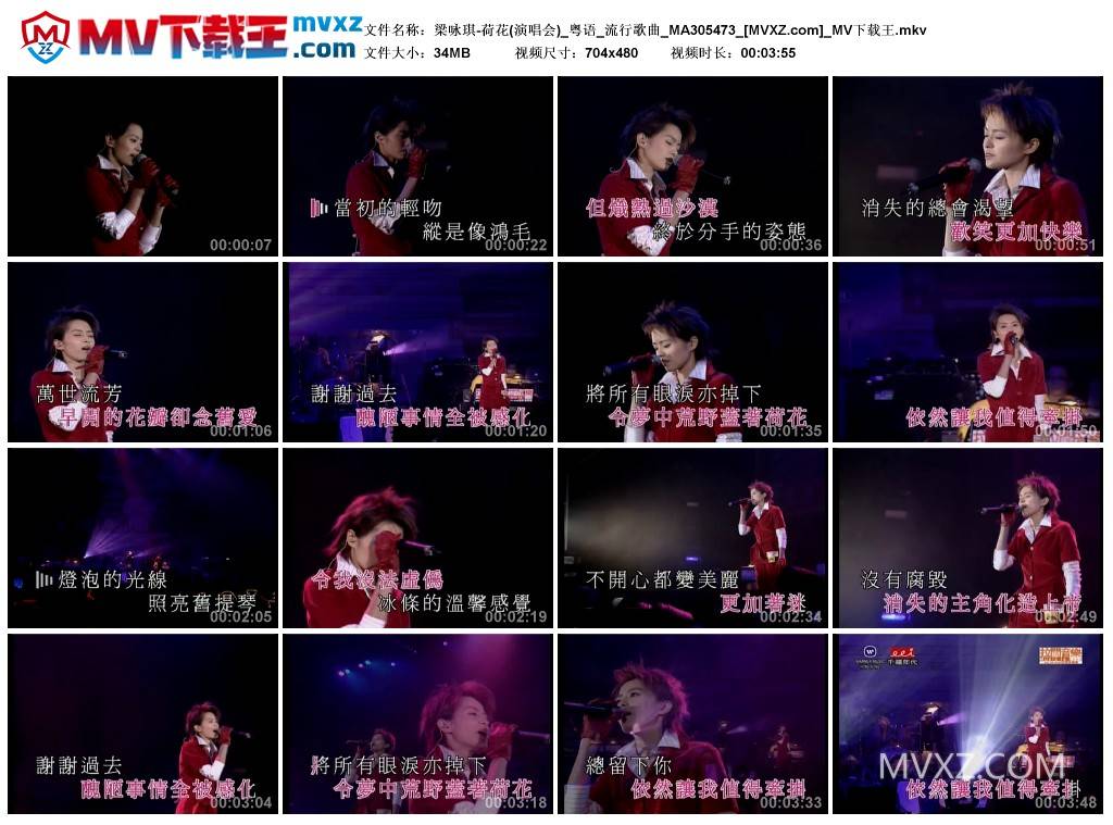 梁咏琪-荷花(演唱会)_粤语_流行歌曲_MA305473